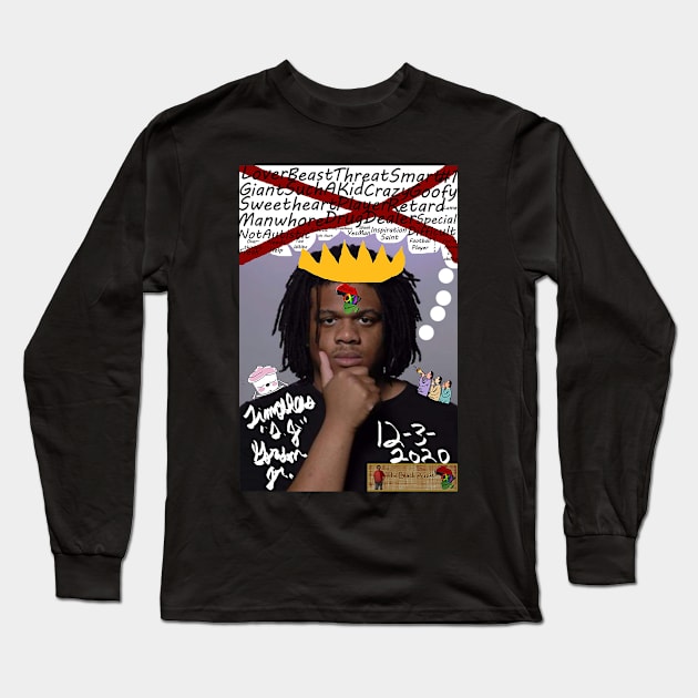 Black Autist Digital Piece (December 2020) Long Sleeve T-Shirt by The Black Autist